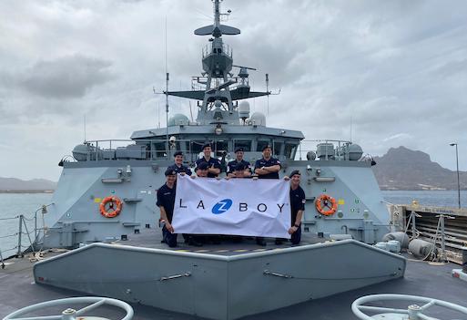 Royal Navy patrol ship treated to La-Z-Boy comfort image