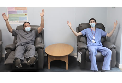 Hospital staff can take a break in La-Z-Boy comfort image