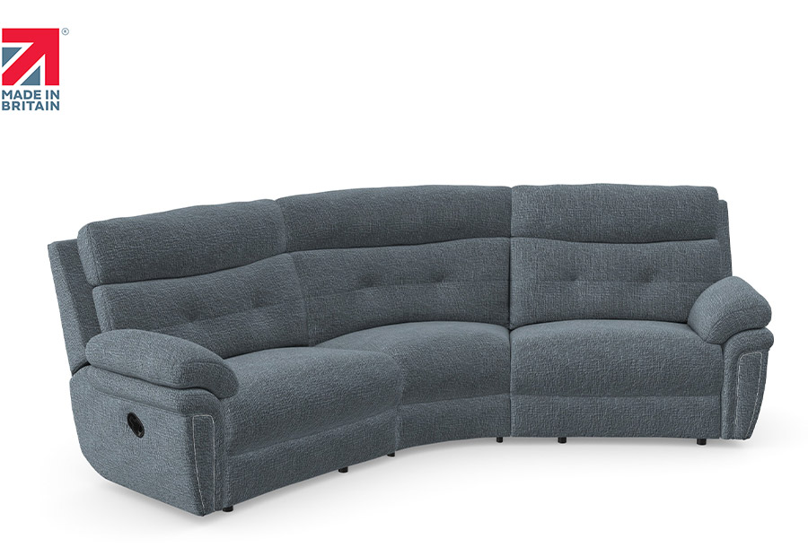 Baxter three seater curved sofa main image