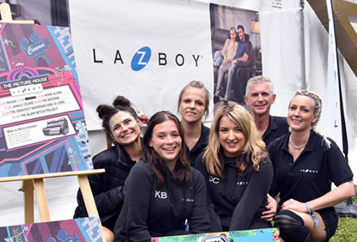 image for La-Z-Boy shortlisted for major award for festival partnership post