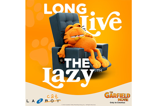 La-Z-Boy UK joins forces with world’s laziest feline in Garfield collaboration 